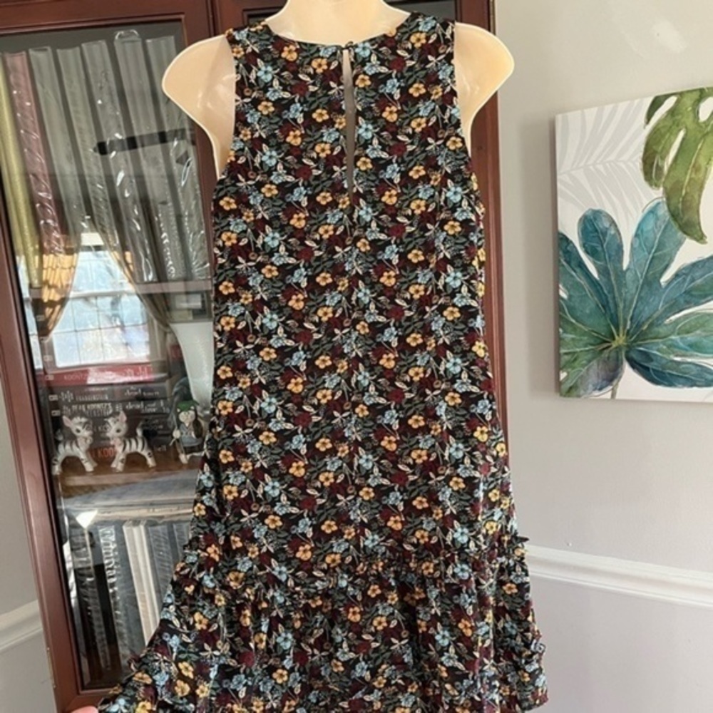 NWT BCBG Paris Sleeveless Floral Dress Size XS - Picture 7 of 13